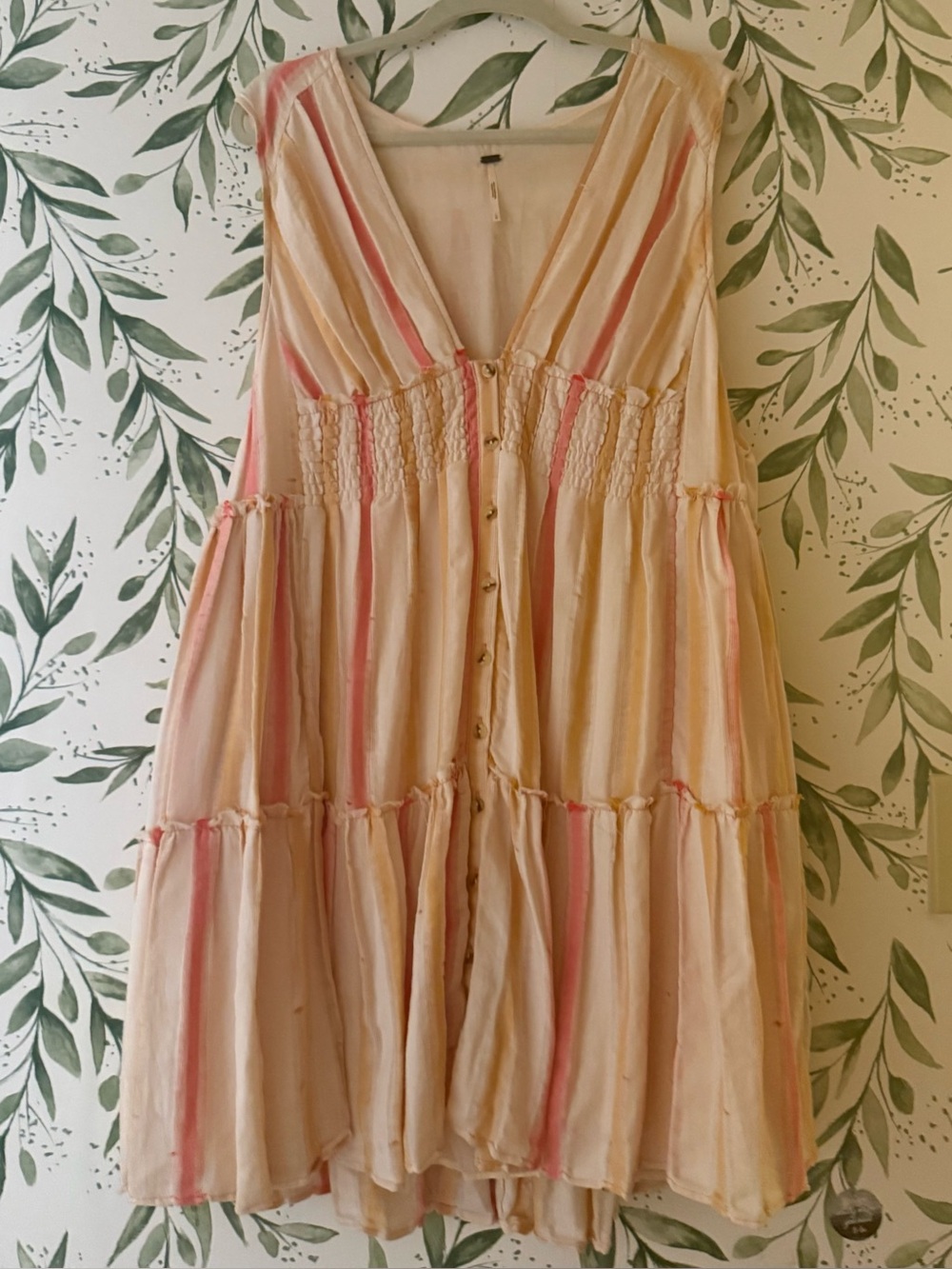 Free People “Do It Again” Babydoll Mini Dress